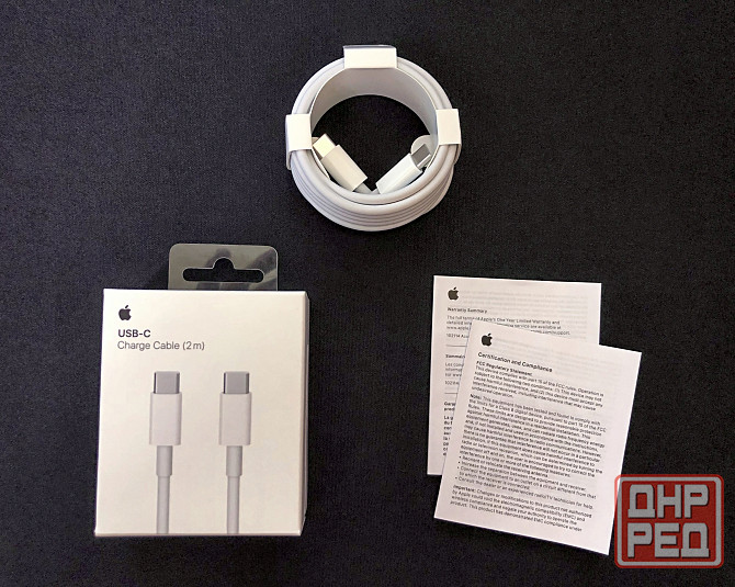 Кабель Apple 2 метра USB-C Charge Cable, Type-C, зарядный, Оригинал (MLL82ZM/A) Донецк - изображение 6