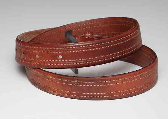 Мужской ремень McGregor б/у кожа оригинал коричневый Донецк