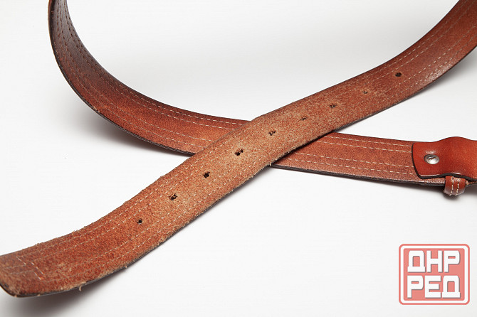 Мужской ремень McGregor б/у кожа оригинал коричневый Донецк - изображение 6