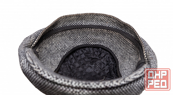 Кепка мужская б/у 60р утепленная серая Донецк - изображение 3