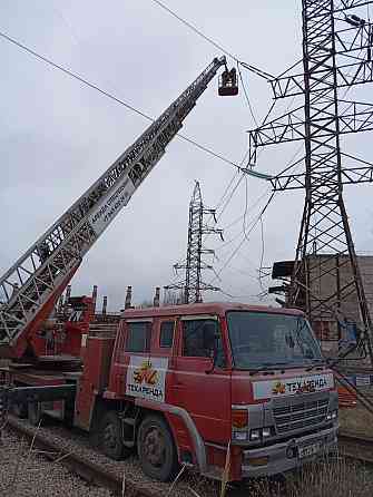 Аренда и услуги телескопической автовышки 50 метров Донецк