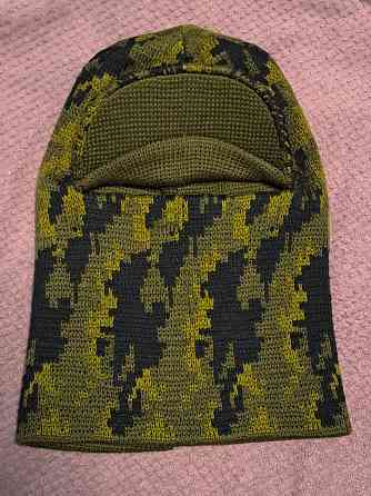 Балаклава камуфляж 60р утепленная с козырьком Донецк
