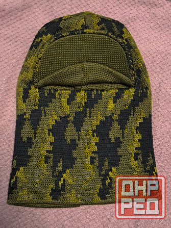 Балаклава камуфляж 60р утепленная с козырьком Донецк - изображение 4