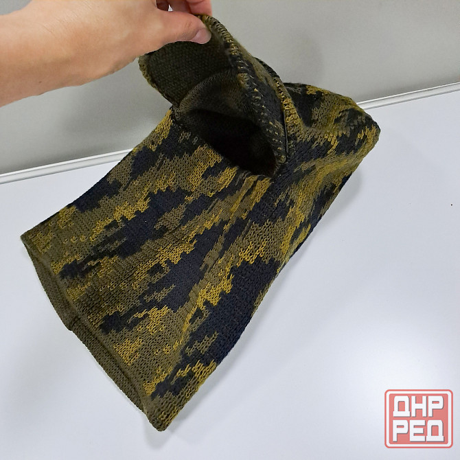 Балаклава камуфляж 60р утепленная с козырьком Донецк - изображение 2