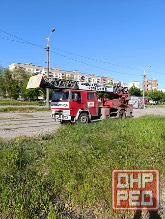 Аренда и услуги телескопической автовышки 35 метров Донецк - изображение 1