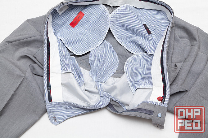 Брюки мужские б/у 56р Feraud серые шерсть Донецк - изображение 5