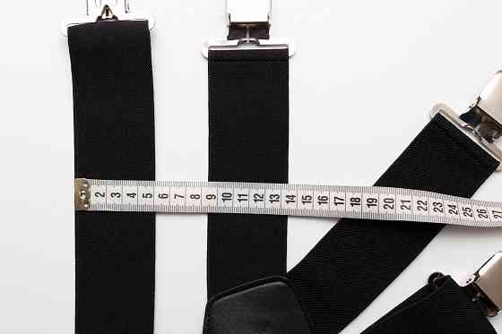 Подтяжки б/у мужские широкие черные Донецк