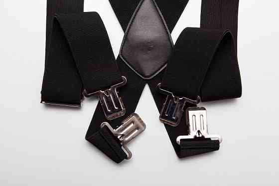 Подтяжки б/у мужские широкие черные Донецк