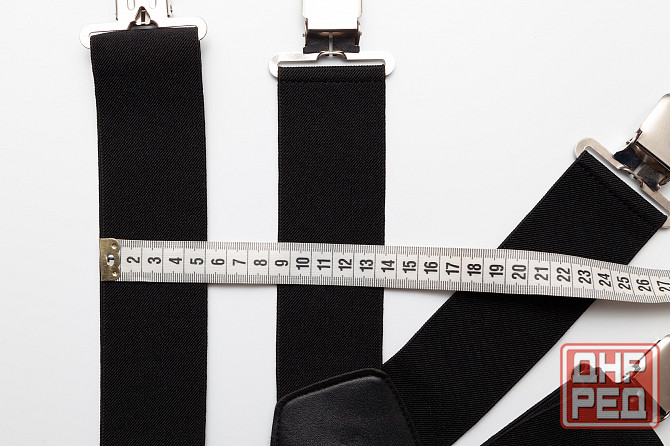 Подтяжки б/у мужские широкие черные Донецк - изображение 5