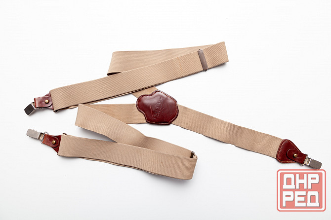 Подтяжки б/у мужские Chevalier бежевые Донецк - изображение 2