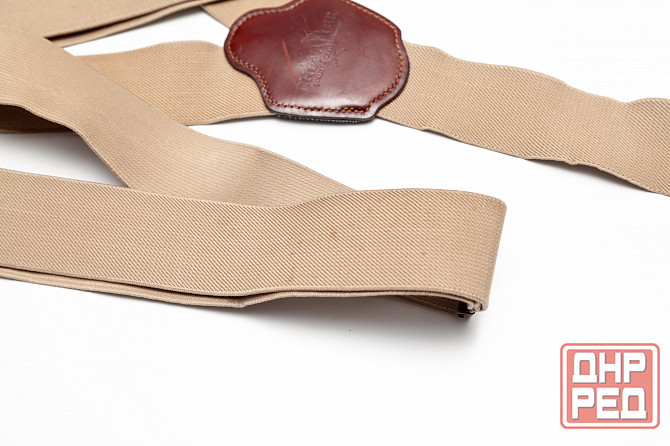 Подтяжки б/у мужские Chevalier бежевые Донецк - изображение 3