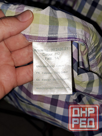 Рубашка мужская б/у 56 (XXL) Донецк - изображение 4