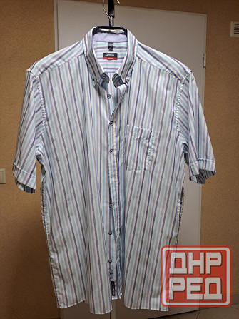 Рубашка новая мужская с коротким рукавом 43 Донецк - изображение 5
