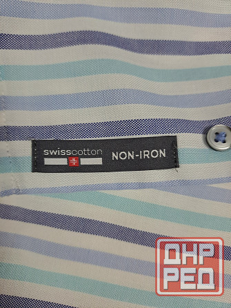 Рубашка новая мужская с коротким рукавом 43 Донецк - изображение 4