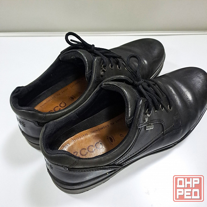 Полуботинки 47 туфли мужские Ecco Донецк - изображение 2