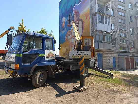 Аренда и услуги телескопической автовышки 28 метров Донецк
