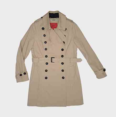 Плащ женский Mango оригинал L бежевый б/у Донецк