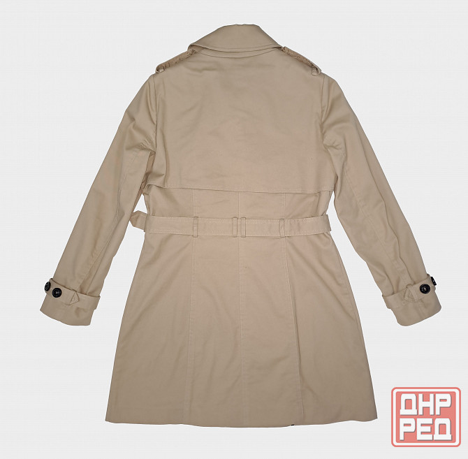 Плащ женский Mango оригинал L бежевый б/у Донецк - изображение 4