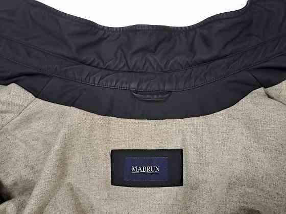 Мужская куртка 58 р черный Mabrun Италия Донецк