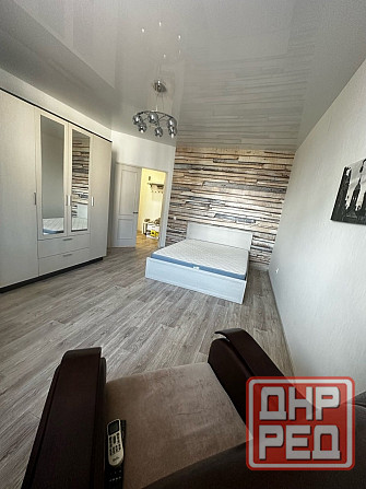 Сдается стильная крупногабаритная однокомнатная квартира в Ворошиловском районе на. Университетская Донецк - изображение 8