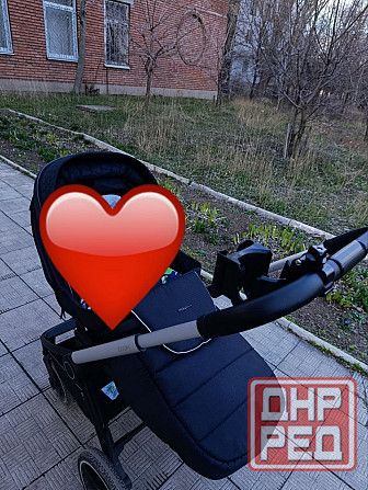 Коляска чёрная Донецк - изображение 2