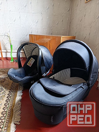 Коляска чёрная Донецк - изображение 3