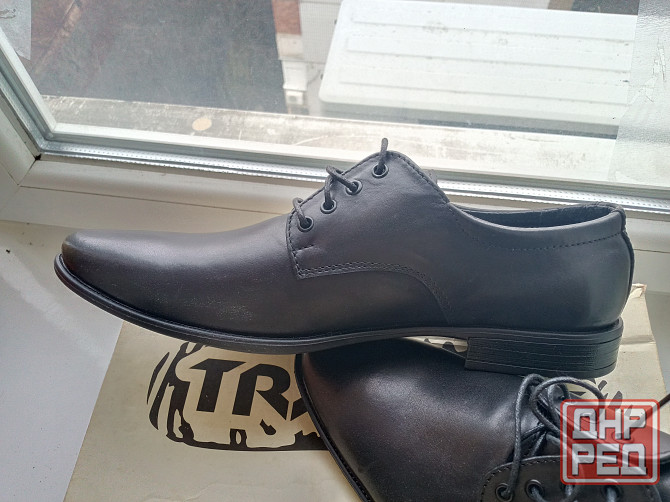 Туфли кожаные мужские 42 р. новые Донецк - изображение 2