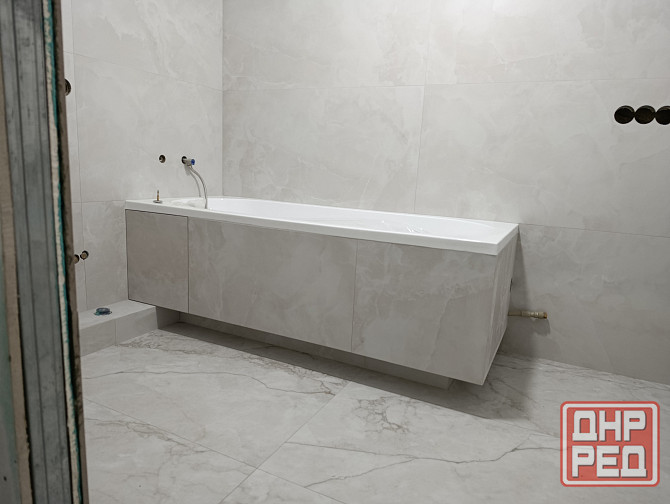 Укладка плитки, услуги плиточника, монтаж плитки крупного формата Донецк - изображение 7