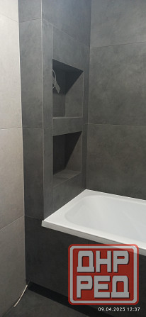 Укладка плитки, услуги плиточника, монтаж плитки крупного формата Донецк - изображение 4