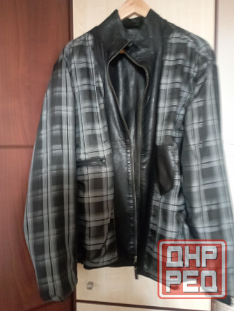 Куртка мужская кожаная Макеевка - изображение 6