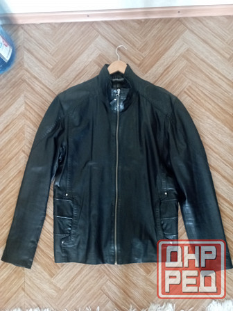 Куртка мужская кожаная Макеевка - изображение 1