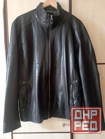 Куртка мужская кожаная Макеевка - изображение 2