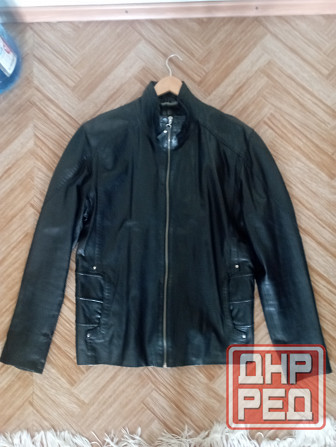 Куртка мужская кожаная Макеевка - изображение 3