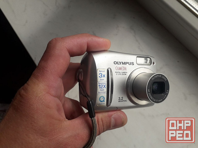Раритетный цифровой olympus C-370 zoom полностью рабочий Донецк - изображение 1
