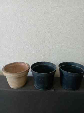 Горшки для цветов цена за три Макеевка