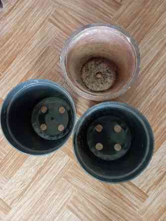 Горшки для цветов цена за три Макеевка