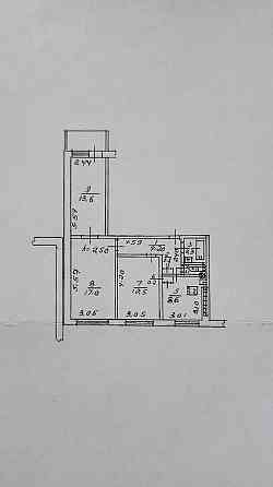 Продам 3ком Ленинский район Боссе Донецк