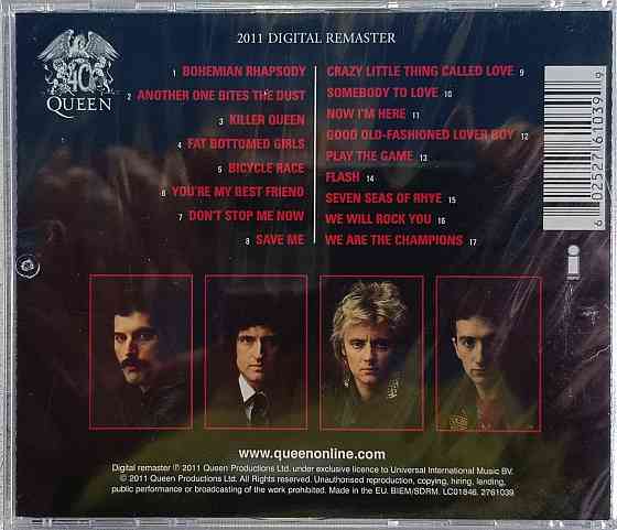 CD диск Queen - Greatest Hits - Донецк