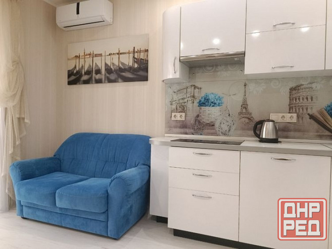 Сдаётся однокомнатная квартира на ул. Пинтера, Текстильщик Донецк - изображение 5