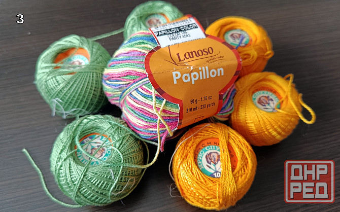 Хлопчатобумажные нитки для вязания Донецк - изображение 4