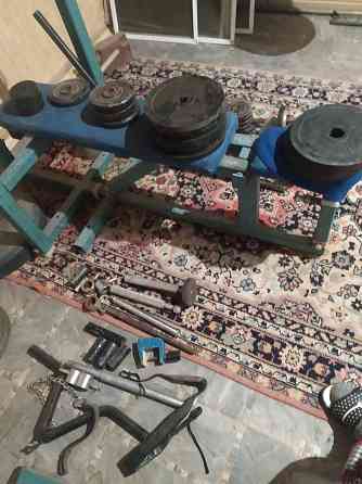 Штанга со станком и грушей Донецк