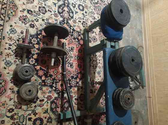 Штанга со станком и грушей Донецк