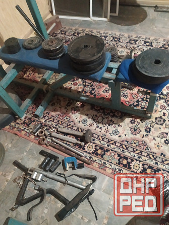 Штанга со станком и грушей Донецк - изображение 3