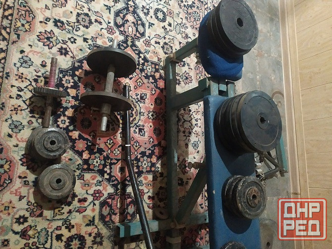 Штанга со станком и грушей Донецк - изображение 4