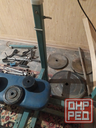 Штанга со станком и грушей Донецк - изображение 5