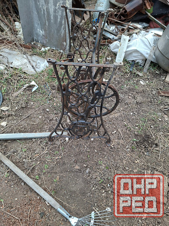 Станина для старинной швеной машины, Чугунное литье Макеевка - изображение 4