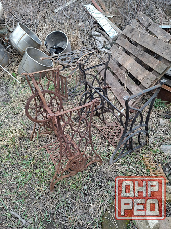 Станина для старинной швеной машины, Чугунное литье Макеевка - изображение 3