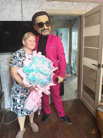 Изготовление букета из воздушных шариков Донецк