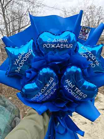 Изготовление букета из воздушных шариков Донецк