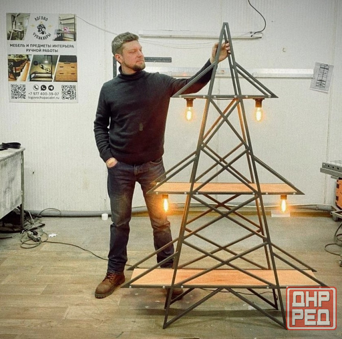 Стеллаж лофт Донецк - изображение 1